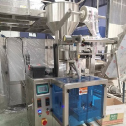 Spices ginger garlic powder packing machine granule animal feed granule pack equipment with film