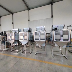 Big particles granules grain nut peanut filling packing machine
