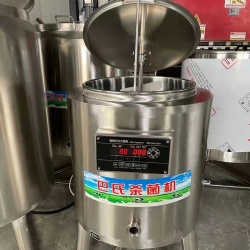 Stainless Steel Milk Mixing Heating Tank Liquid Juice Pateurizer Machine